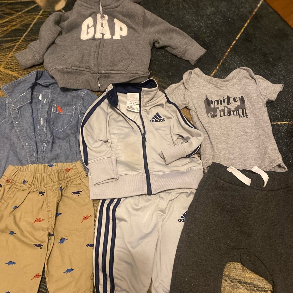3 month baby boy clothes bundle